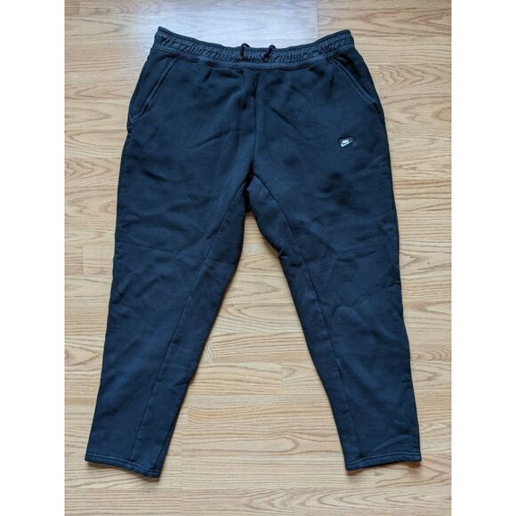 Nike Athletic Sweatpants Black Size XL Athletic Pants 16W 25 Inseam - Picture 2 of 11